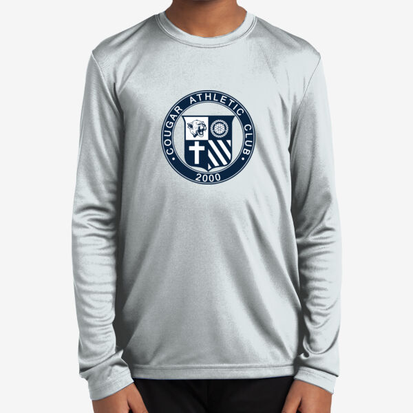 St. Catherine Boosters Youth Long Sleeve PosiCharge Competitor Tee Thumbnail