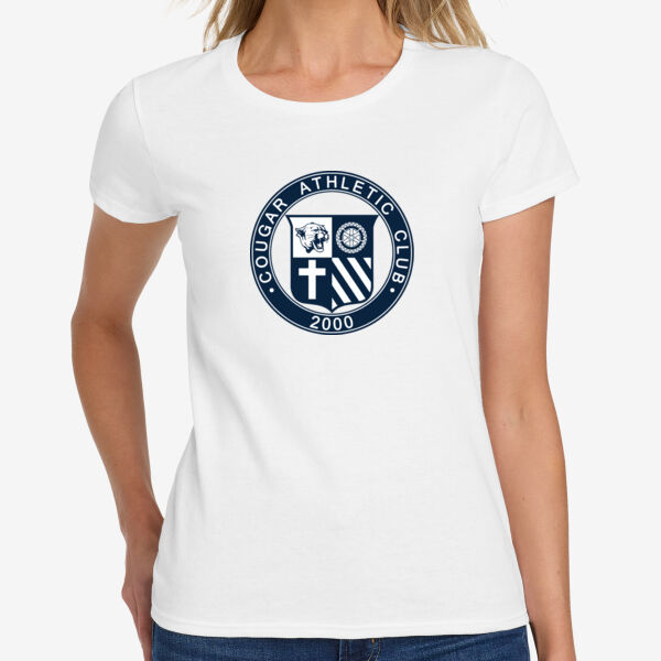 St. Catherine Boosters Ladies Heavy Cotton 100% Cotton T Shirt Thumbnail